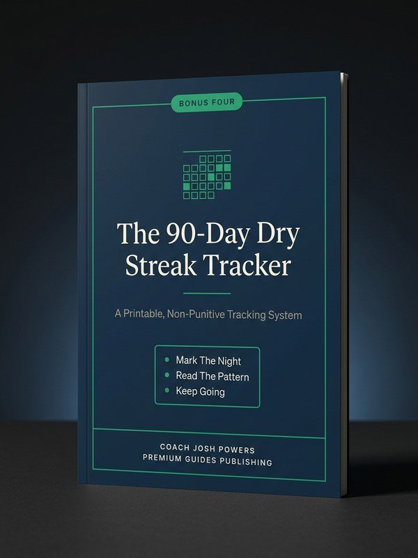Bonus four, The 90-Day Dry Streak Tracker: a printable, non-punitive tracking system.